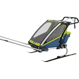 Дитяча коляска Thule Chariot Sport Double (Chartreuse-Mykonos) (TH 10201004) - мініатюра 5