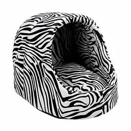 Будиночок для тварин Milord Mini Cave 40х40 см зебра (VR01//1592)