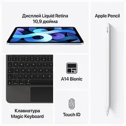 Планшет iPad Air Wi-Fi 64GB SKY BLUE (Grade Q) Seller Refurbished - мініатюра 4