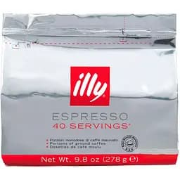 Кава в монодозах, чалдах Illy Espresso пакет Medium 40 шт