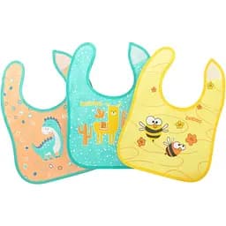 Набор нагрудников Baboo Friends хлопчатобумажных 3 шт. (11-018)