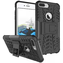 Чехол-накладка Toto Dazzle Kickstand 2 in 1 Case Apple iPhone 7 Plus/8 Plus Black