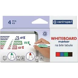 Маркер Centropen Board 4 шт. (8559/4/CB)