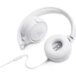 Гарнітура JBL Tune 500 (JBLT500WHT) White UA - мініатюра 3