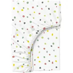 Простирадло Cosas на резинці 120х200 color blots cs2, жовтий (ColorBlotsV3-6260_120x200x20)