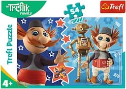 Набір Пазли - (54 елм. Міні) - "Інженер" / Сім'я Трефликів