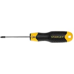 Отвертка крестовая Stanley Cushion Grip Pozidriv PZ1x75 мм DW (0-64-955)