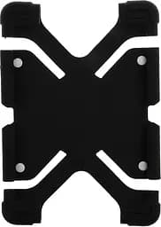 Чохол-накладка TOTO Tablet універсальний stand silicone case Universal 9/12" Black - мініатюра 2