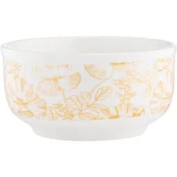 Салатник с крышкой Ardesto Sunny day, 14 см, белый (AR3494)