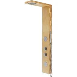 Душова панель Corsan Balti 2.0 bamboo хром B001MCH