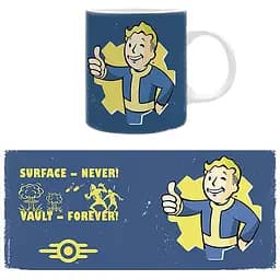 Чашка AbyStyle Fallout Vault Boy Blue 320 мл - мініатюра 3