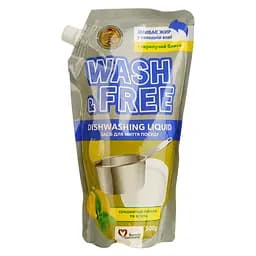 Средство для мытья посуды Wash & Free Лимон и мята 500 мл (724663)