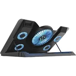 Підставка для ноутбуків Trust GXT 1125 Quno, до 17.3", BLUE LED, чорний - мініатюра 8