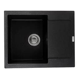 Кухонна мийка Zerix ZS-6250S-03 Black ZX4588, Чорний матовий