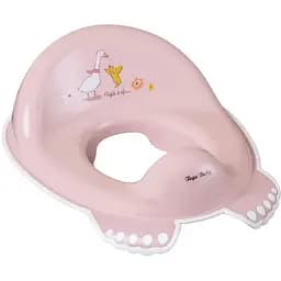 Накладка дитяча антиковзка на сидіння унітазу Tega Baby Forest Fairytale light pink