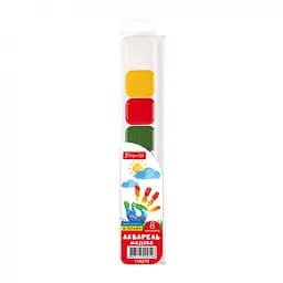 Фарби акварельні 1 Вересня, 8 кольорів, медові, без пензля