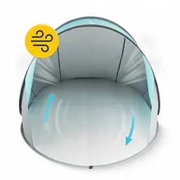 Намет пляжний 4FIZJO Pop-Up 195 x 120 см саморозкладний Grey/Mint (P-5905973401432) - мініатюра 4