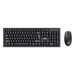 Комплект AOC KM210B Wireless UA Black (KM210B/97)