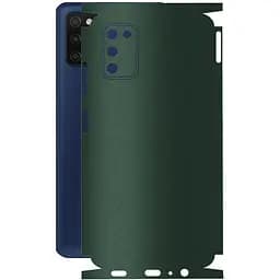 Захисна плівка StatusSKIN для Samsung Galaxy A03s A037 Корпус Вініл Зелена матова - мініатюра 1