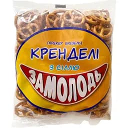 Крекер Замолодь Брезель с солью 160 г