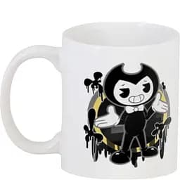 Кухоль GeekLand Bendy and the Ink Machine Бенді та чорнильна машина BM .02.29 330 мл білий - мініатюра 3