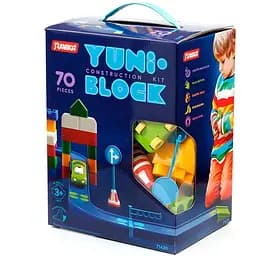 Конструктор детский Юніка YUNI-BLOK 70 коробка 71429