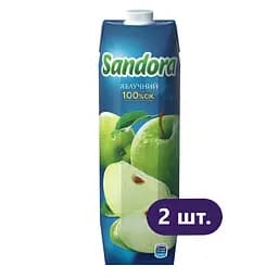 Набор Sandora: Сок Яблочный 950 мл х 2 шт. (719495) 