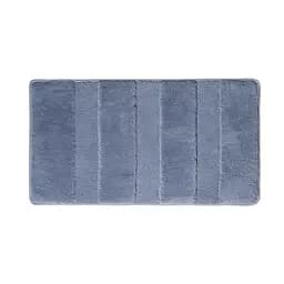 Килимок для ванної кімнати 50x80 см із мікрофібри синій Colorful Home