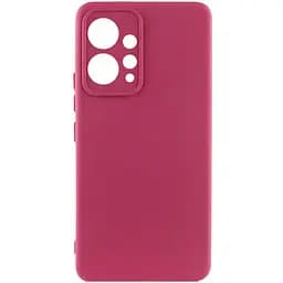 Чохол Ummi Silicone Cover Lakshmi Full Camera AA для Xiaomi Redmi Note 12 4G Бордовий/Marsala