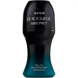 Дезодорант-антиперспірант з кульковим аплікатором Avon Black Suede Secret для нього 50 мл