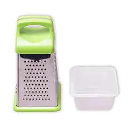 Терка Kamille, нержавеющая сталь, с пластиковой ручкой, 21 см (KM-7202)