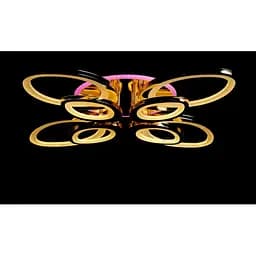 Стельова LED люстра з димерним пультом і підсвічуванням Splendid-Ray 30-3980-45 - мініатюра 2