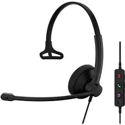Навушники Epos Impact 100 MS Mono USB-C+A Black (1001419)