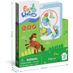 Набір водних розмальовок DoDo Toys Ферма 300311 з маркером для води - мініатюра 5