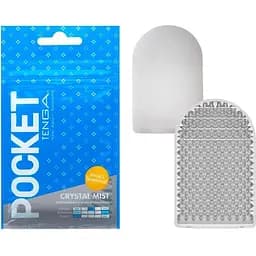 Мастурбатор Tenga Pocket Crystal Mist білий