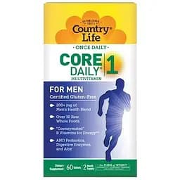 Вітаміни та мінерали Country Life Core Daily-1 Multivitamins Men, 60 таблеток