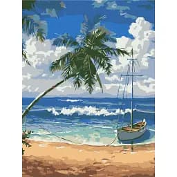 Картина по номерам Brushme Райский остров 30x40 см
