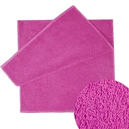 Рушник махровий Ярослав ЯР-400, 50х90 см, малиновий (37751)