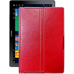 Чехол StatusCASE из экокожи для планшета Samsung Galaxy Book 2 (sm-w737v) Красный