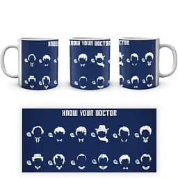 Кухоль GeekLand Doctor Who Know your doctor DW.02.354 330 мл білий - мініатюра 3