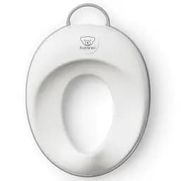 Сидіння для унітазу BabyBjorn Toilet Trainer, білий з сірим (58025)