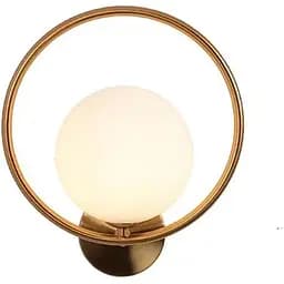 Настінна лампа NICRX 150 мм із білого скла