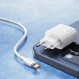 Адаптер живлення зарядний пристрій із кабелем Usams Fast Charger Kit OYXLTZ01 (CC226 + SJ711) - мініатюра 5