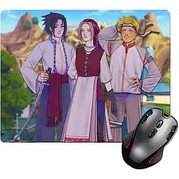 Ігрова поверхня Nextprint Наруто, Сакура, Саске, Наруто, Вишиванка - Naruto 220 х 180 мм (17819) 