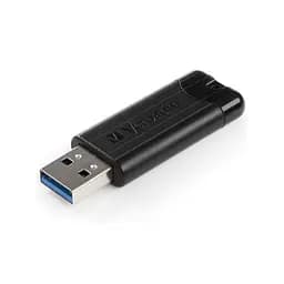 USB флеш накопичувач Verbatim 16GB PinStripe Black USB 3.2 (49316) - мініатюра 4