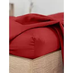 Простыня на резинке Good-Dream Сатин Red 100x200 см красная (GDSRSHEETF100200)