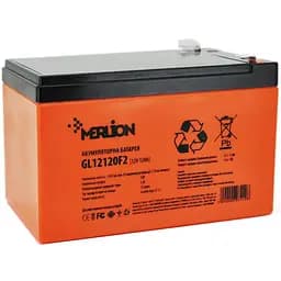 Аккумуляторная батарея для ИБП Merlion GEL 12 V / 12 А*ч (GL12120F2