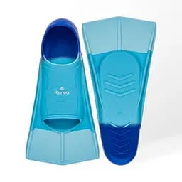 Короткі ласти для тренування в басейні Renvo Frio із закритою п'ятою різнокольоровий розмір 33-35 (SF100-06 33-35)