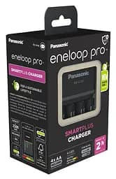 Зарядний пристрій Panasonic Smart-Quick Charger + Eneloop Pro BQ-CC55 AA/HR06 Ni-Mh 2500 mAh BL 4 шт - мініатюра 3