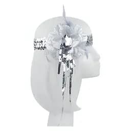 Резинка на голову Rose silver